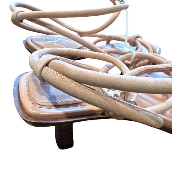 Revolve Sam Edelman Dia Leather Ankle Strap Sandals NWOT - Picture 8 of 12